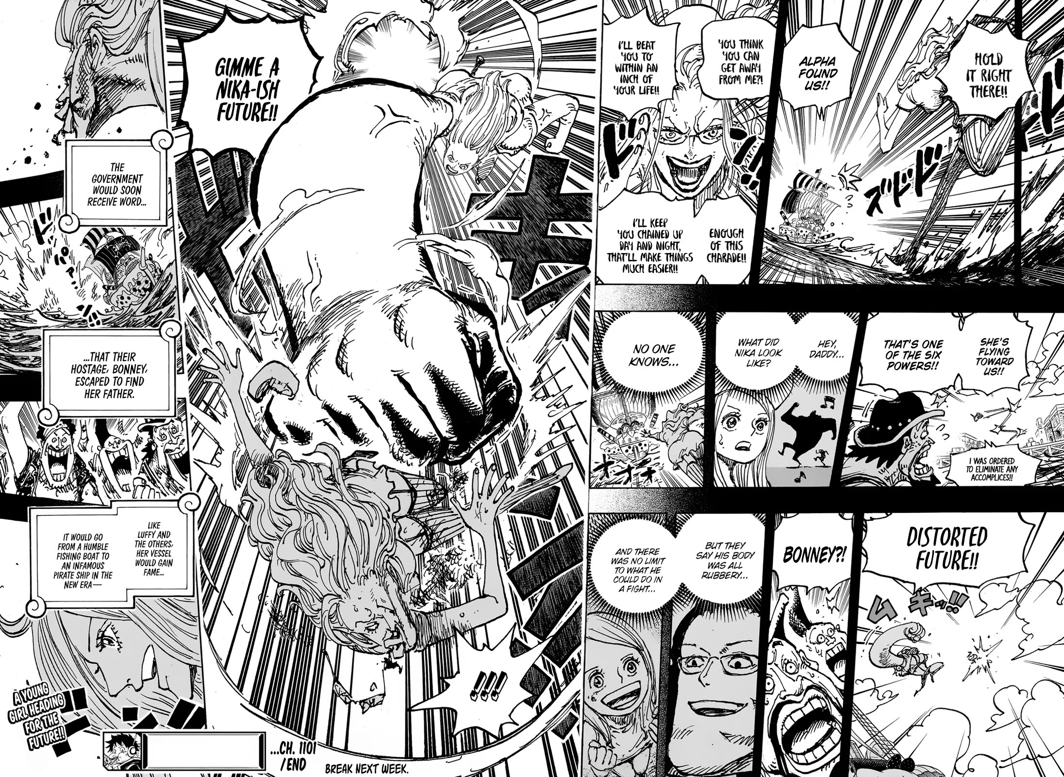 One Piece - Chapter 1101: Dear Bonney