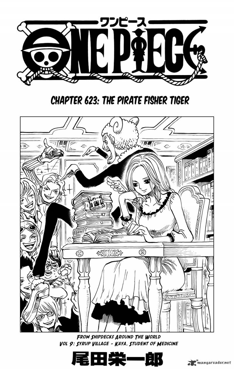 One Piece - Chapter 623 : The Pirate Fisher Tiger