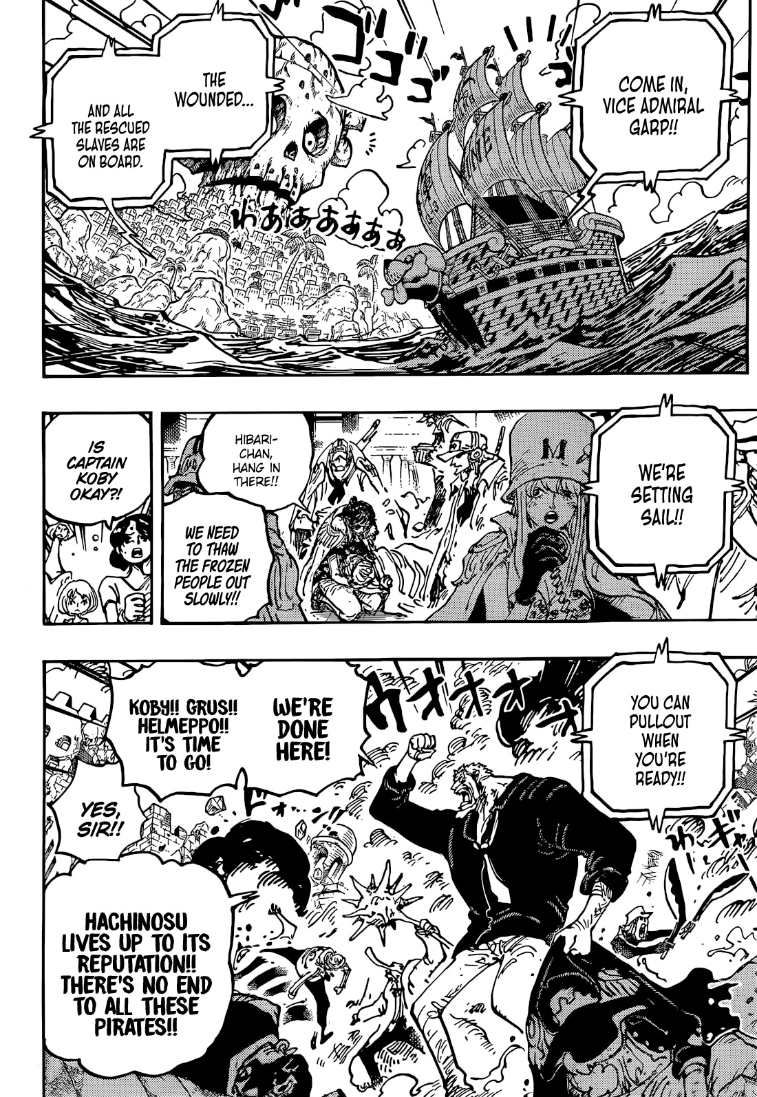 One Piece - Chapter 1087: Battleship Bags