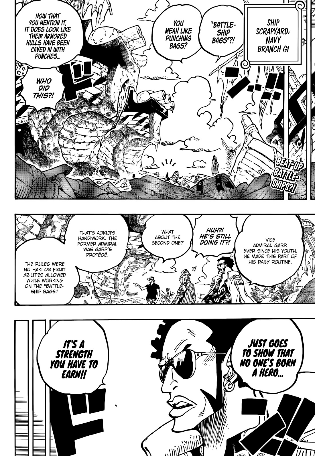 One Piece - Chapter 1087: Battleship Bags