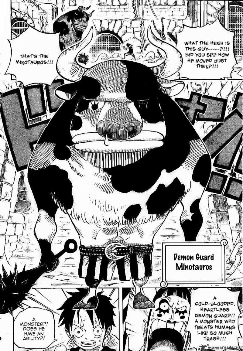 One Piece - Chapter 532 : Demon Guard Minotauros