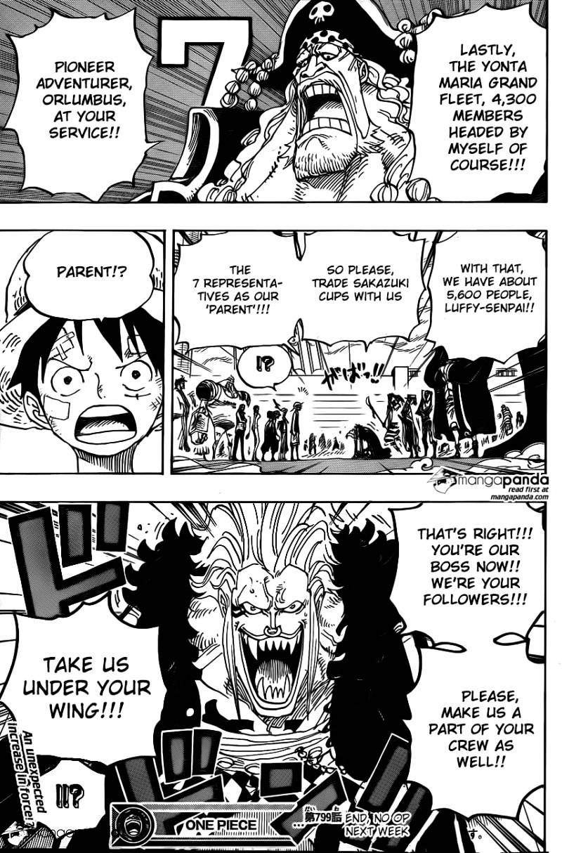 One Piece - Chapter 799 : Parent & Child