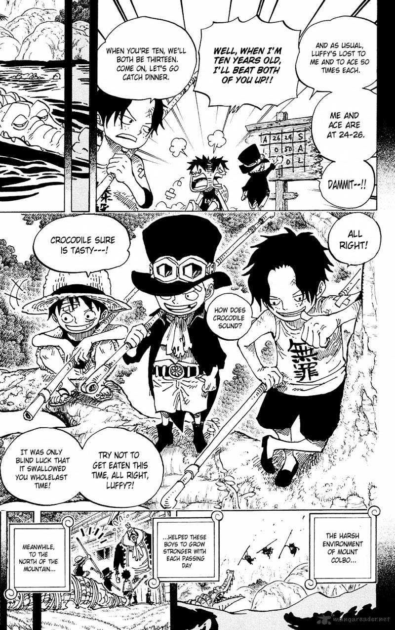 One Piece - Chapter 585 : Brothers` Cups