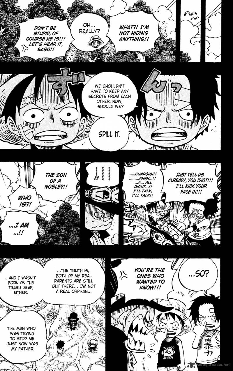 One Piece - Chapter 585 : Brothers` Cups