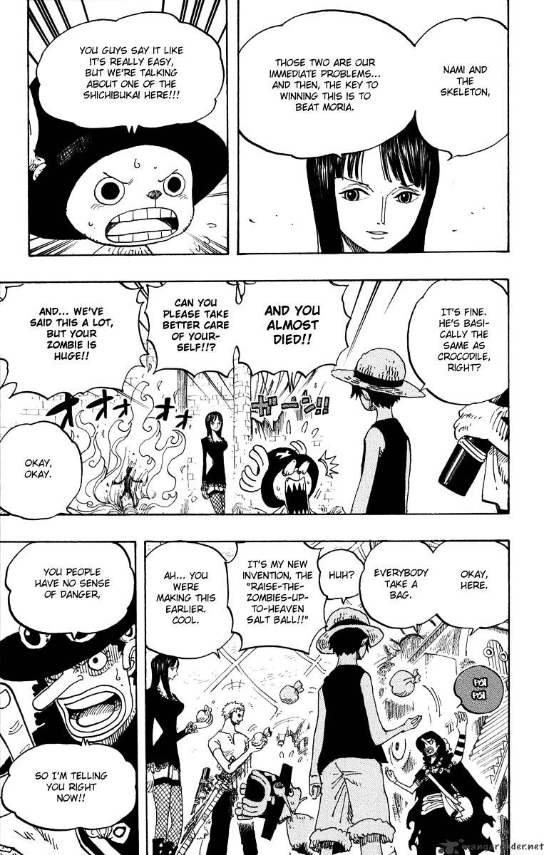 One Piece - Chapter 460 : Get Em Back Before Dawn