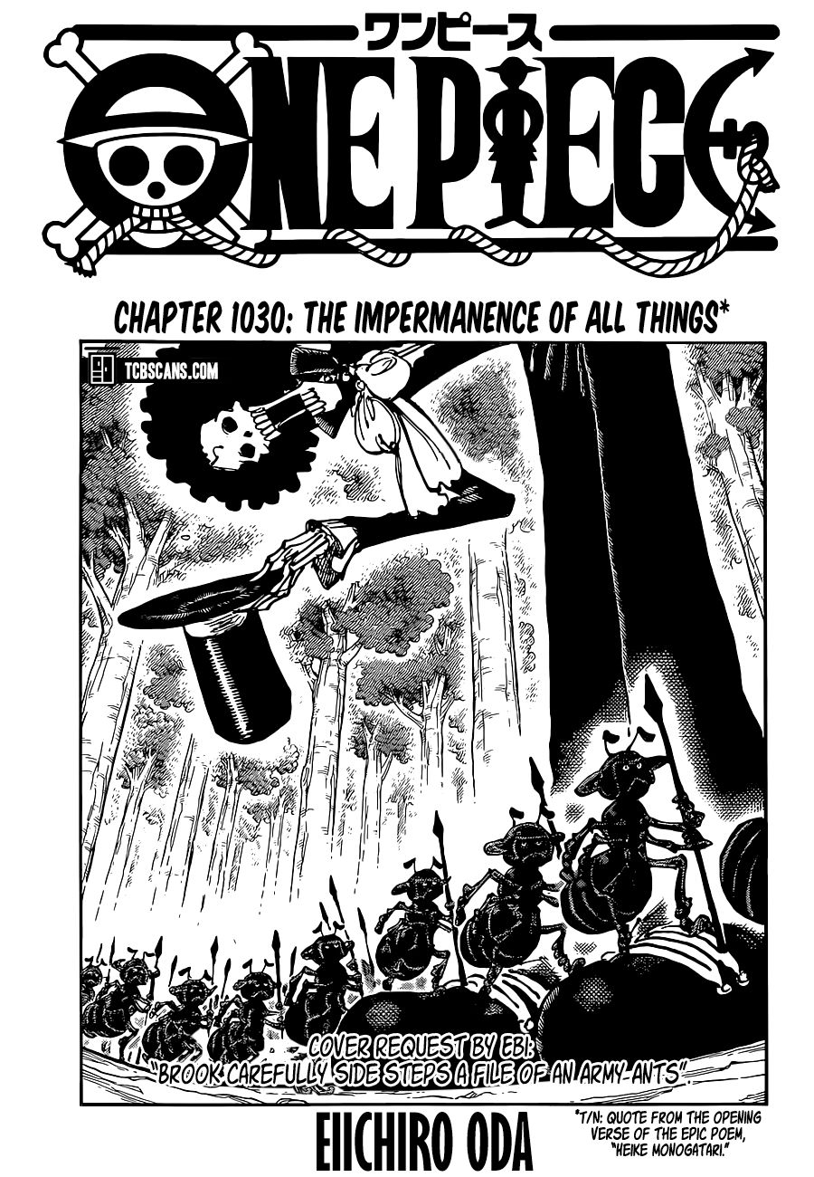 One Piece - Chapter 1030