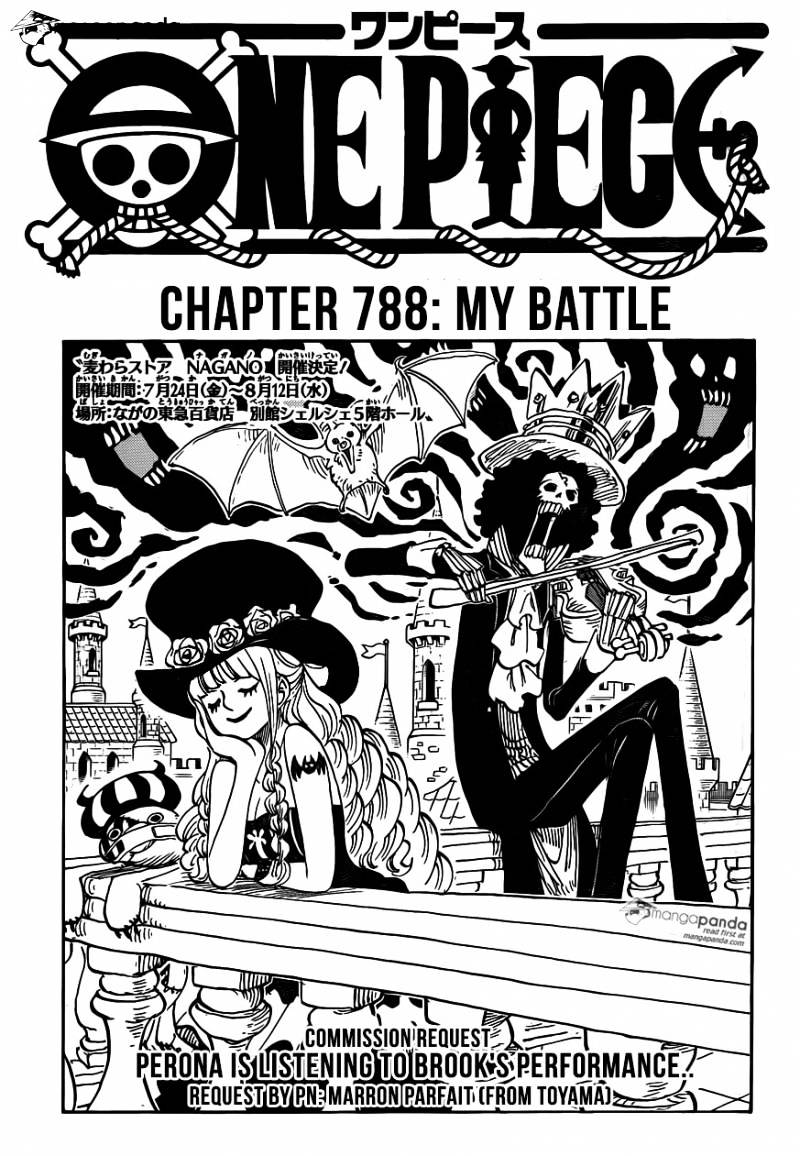 One Piece - Chapter 788 : My Battle