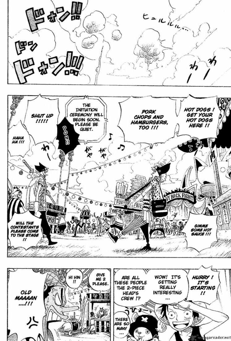 One Piece - Chapter 306 : Donut Race