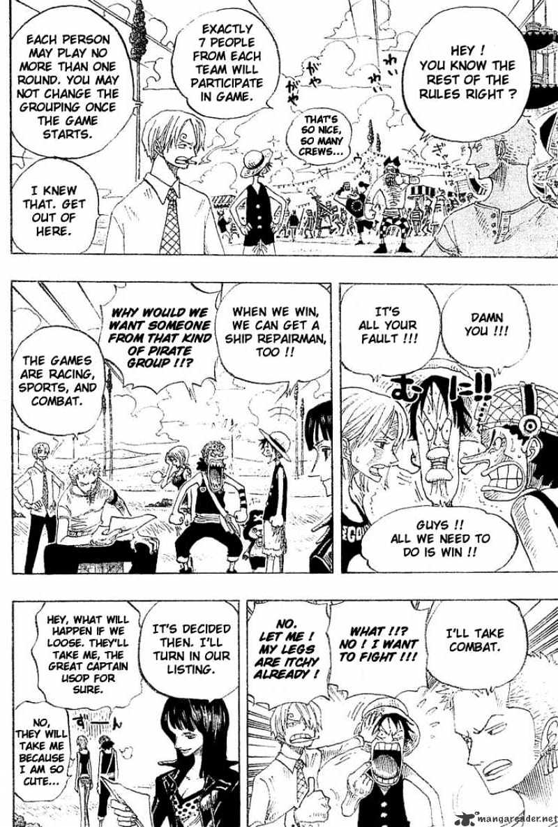 One Piece - Chapter 306 : Donut Race