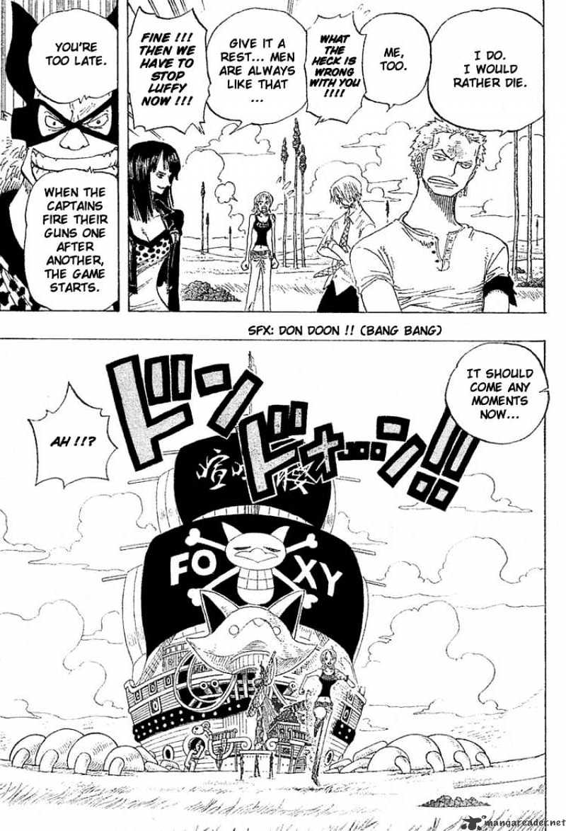 One Piece - Chapter 306 : Donut Race