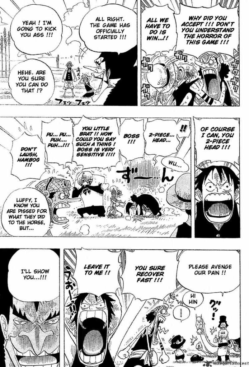 One Piece - Chapter 306 : Donut Race