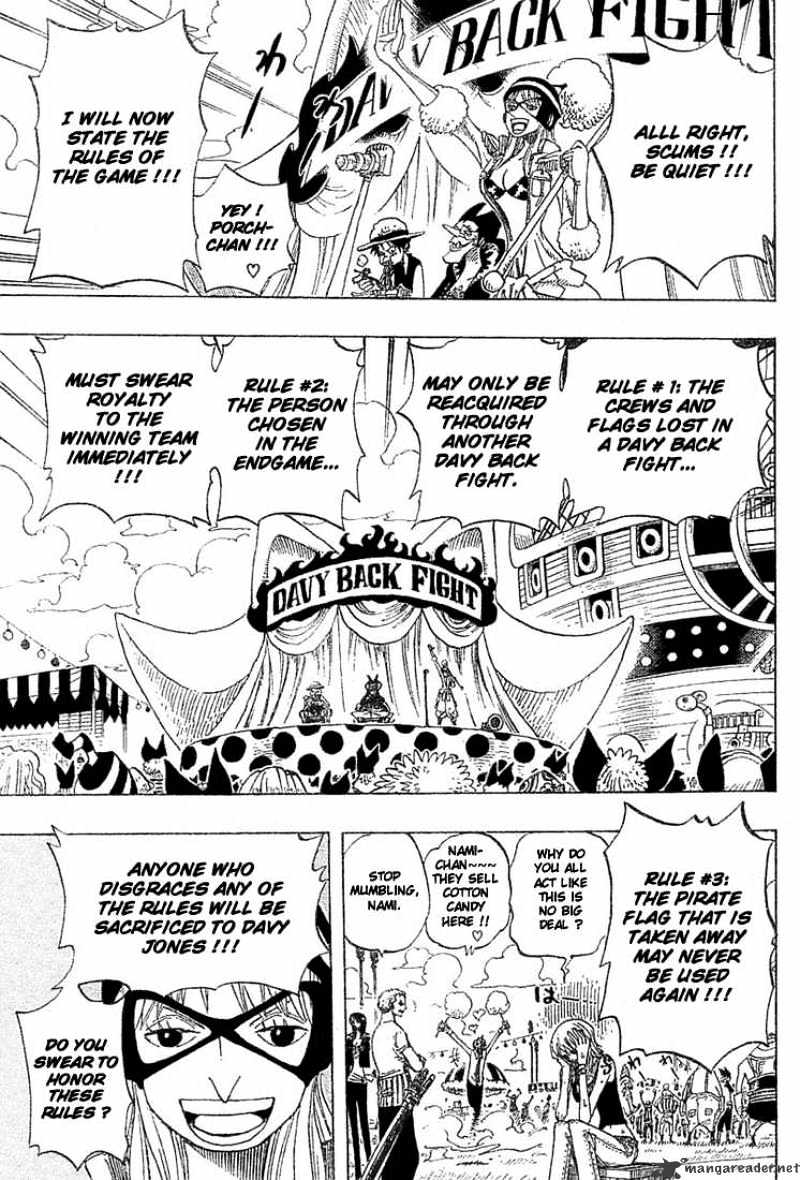 One Piece - Chapter 306 : Donut Race