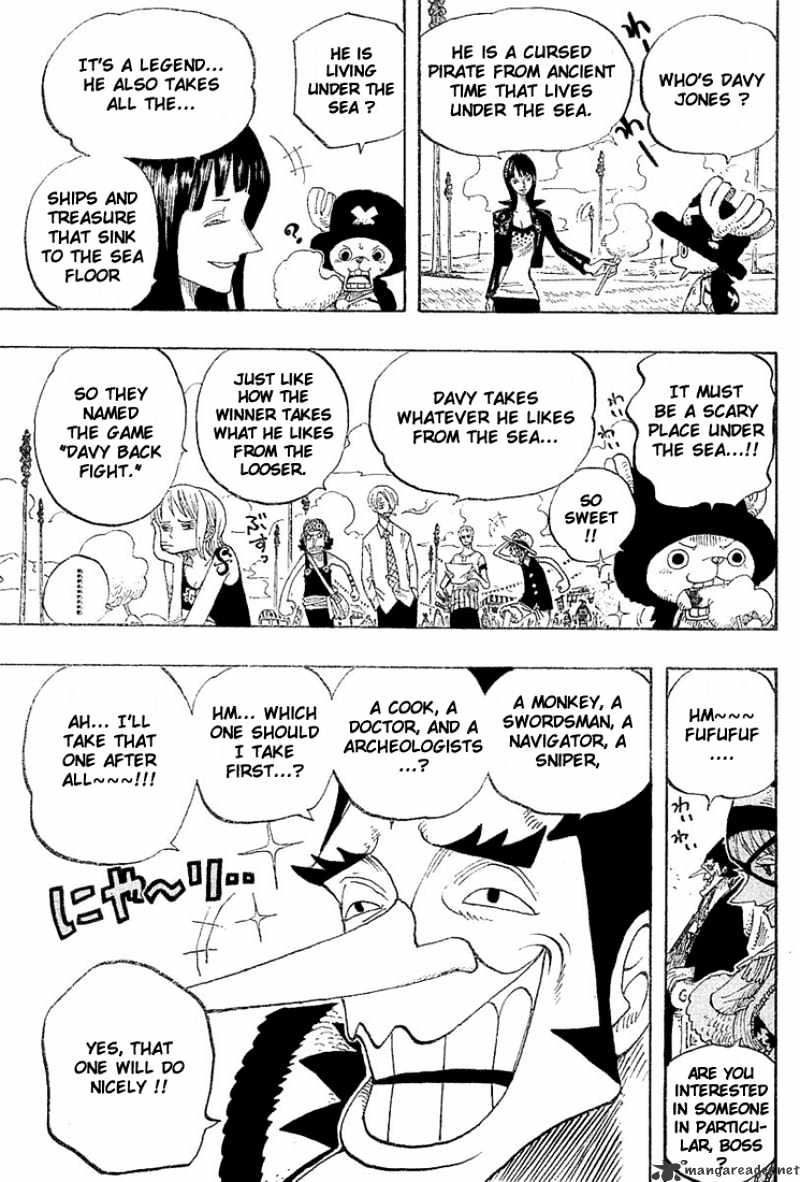 One Piece - Chapter 306 : Donut Race