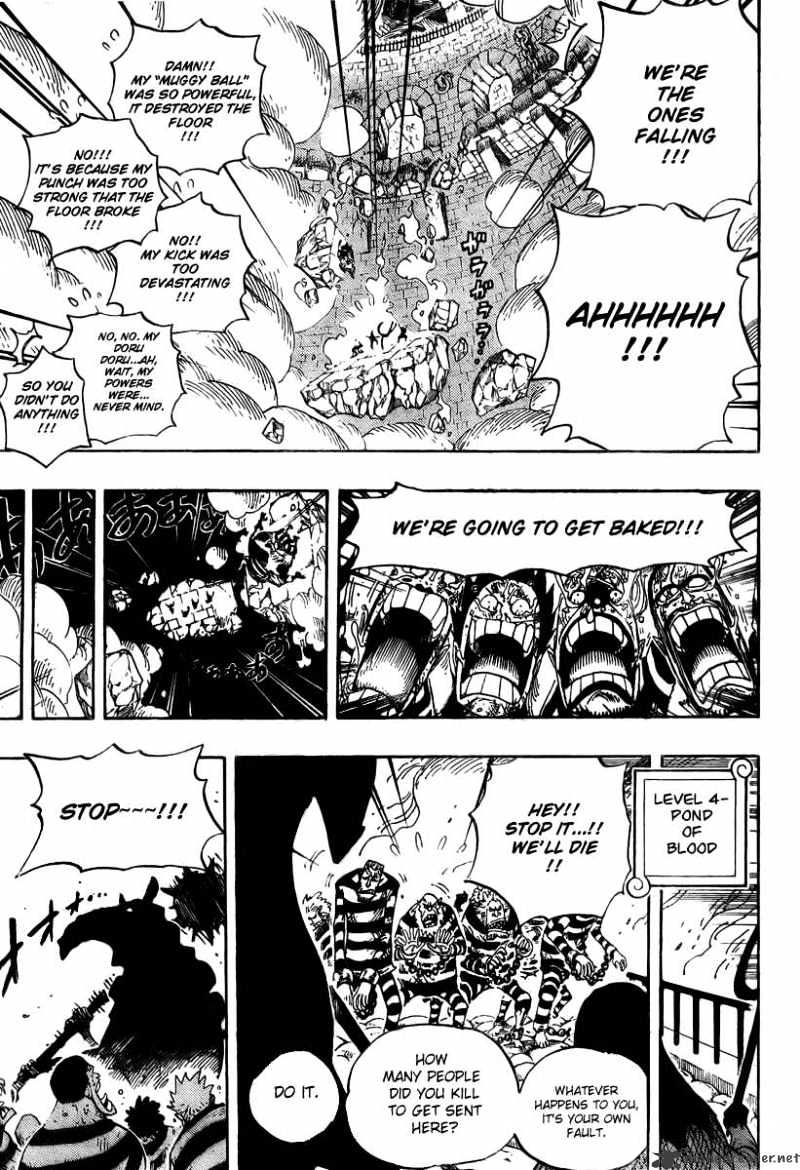 One Piece - Chapter 533 : The Scorching Heat Hell