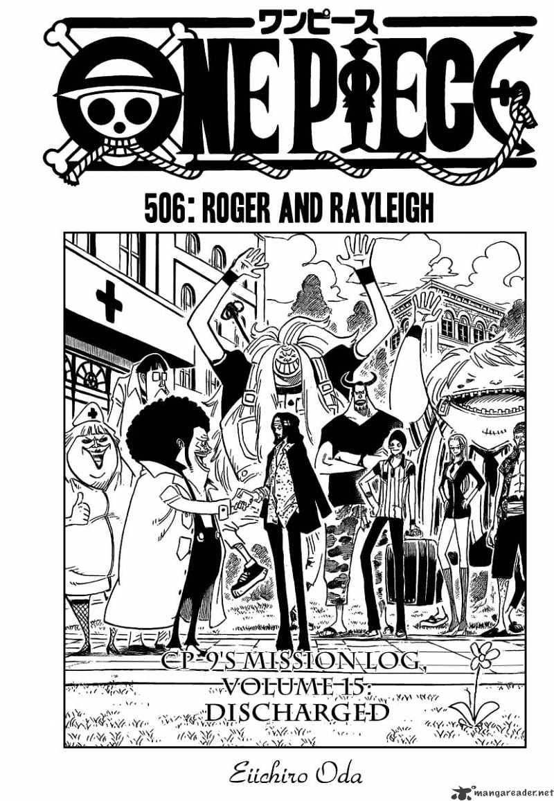 One Piece - Chapter 506 : Roger And Raleigh