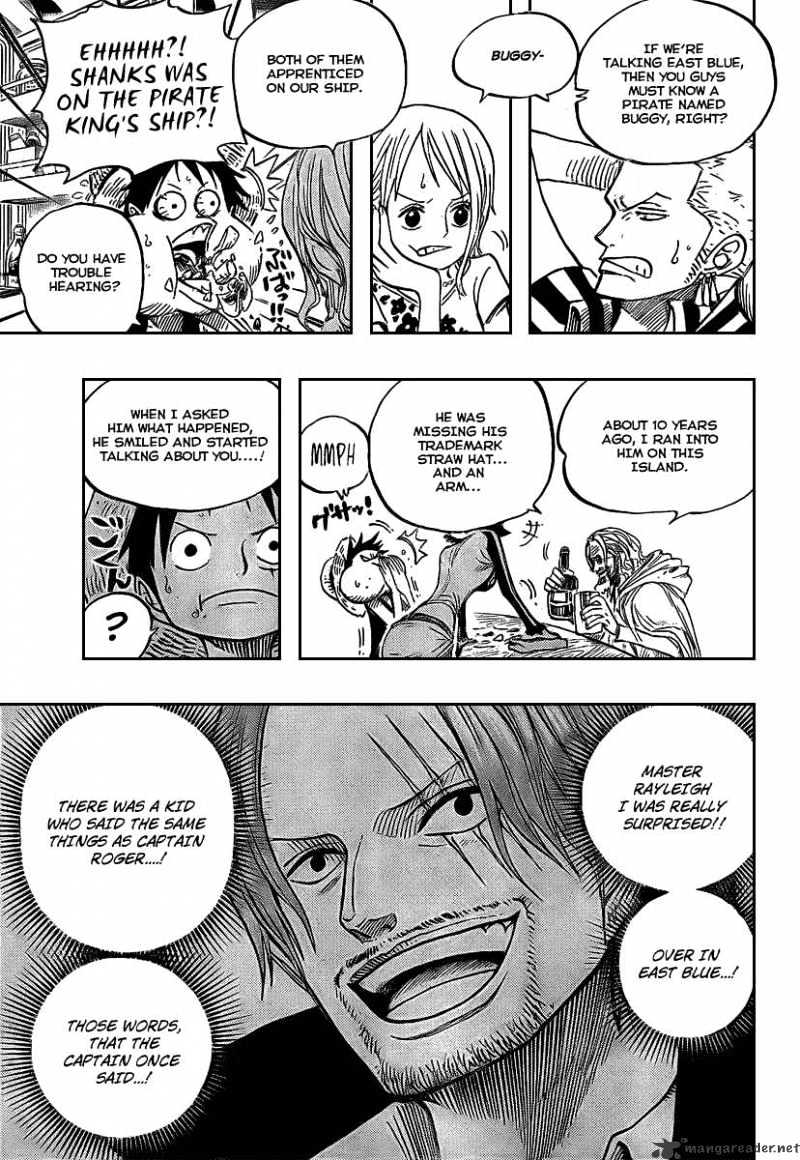 One Piece - Chapter 506 : Roger And Raleigh