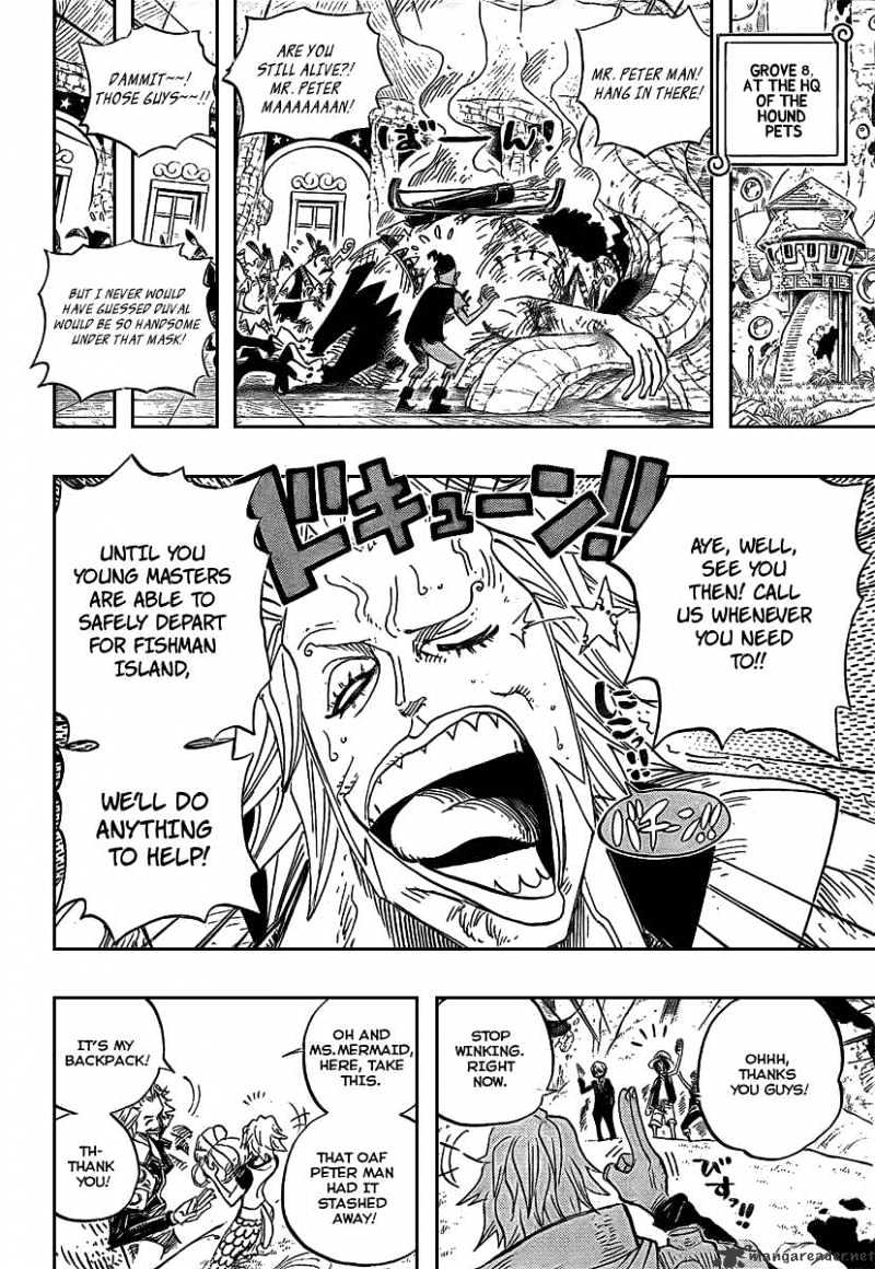 One Piece - Chapter 506 : Roger And Raleigh