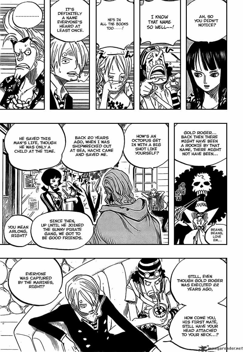 One Piece - Chapter 506 : Roger And Raleigh