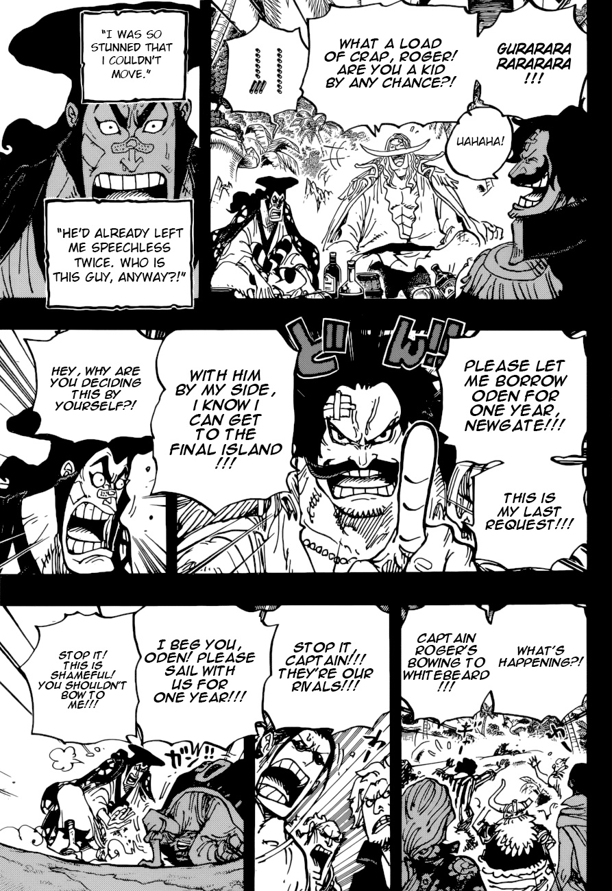 One Piece - Chapter 966: Roger And Whitebeard