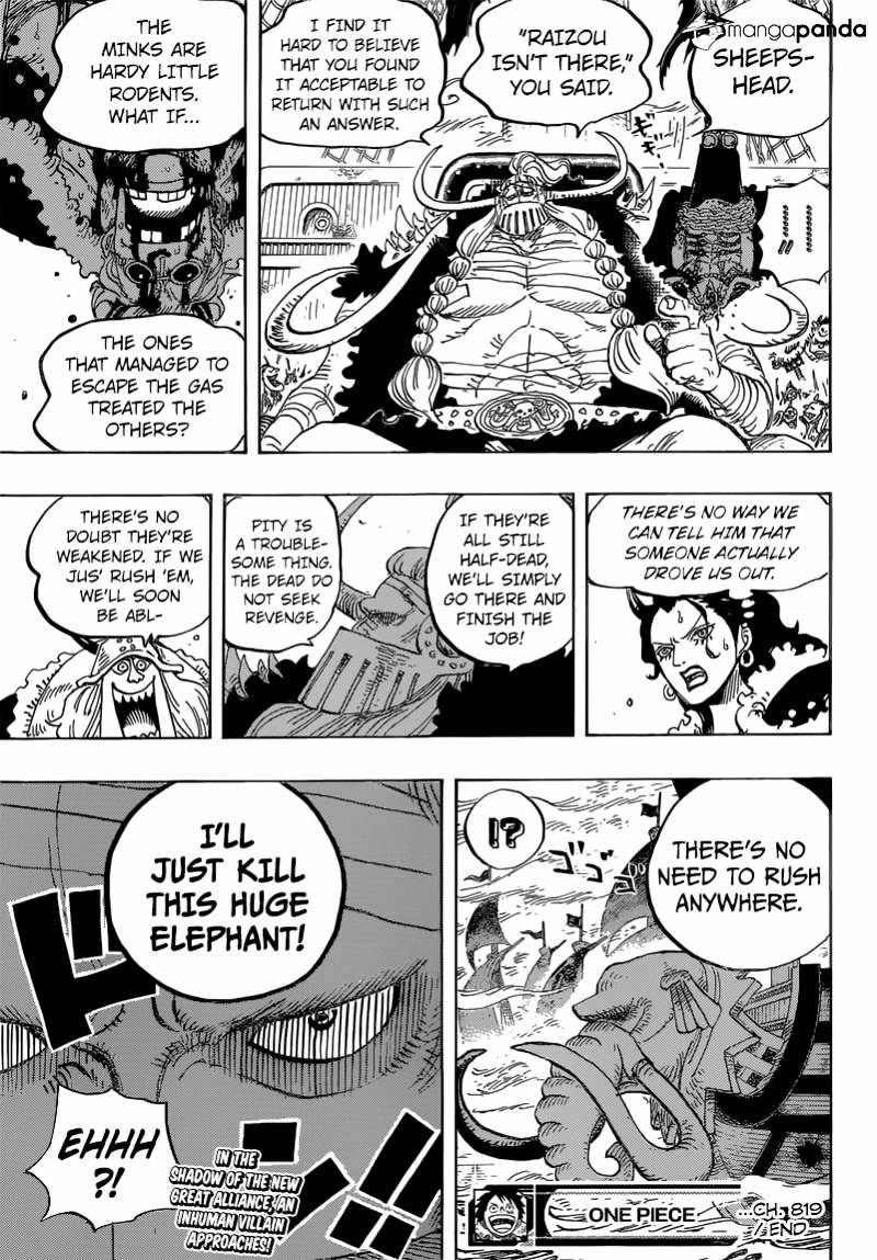 One Piece - Chapter 819 : Momonosuke, Heir Of The Kouzuki Clan