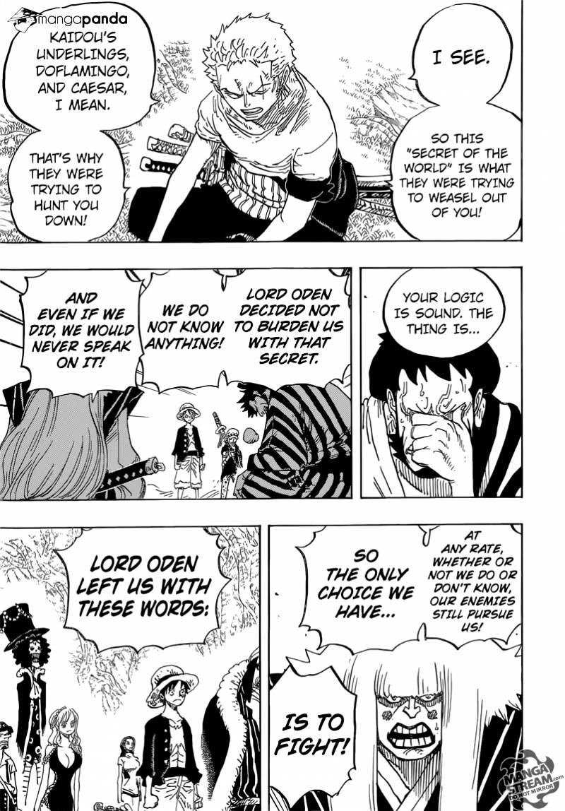 One Piece - Chapter 819 : Momonosuke, Heir Of The Kouzuki Clan