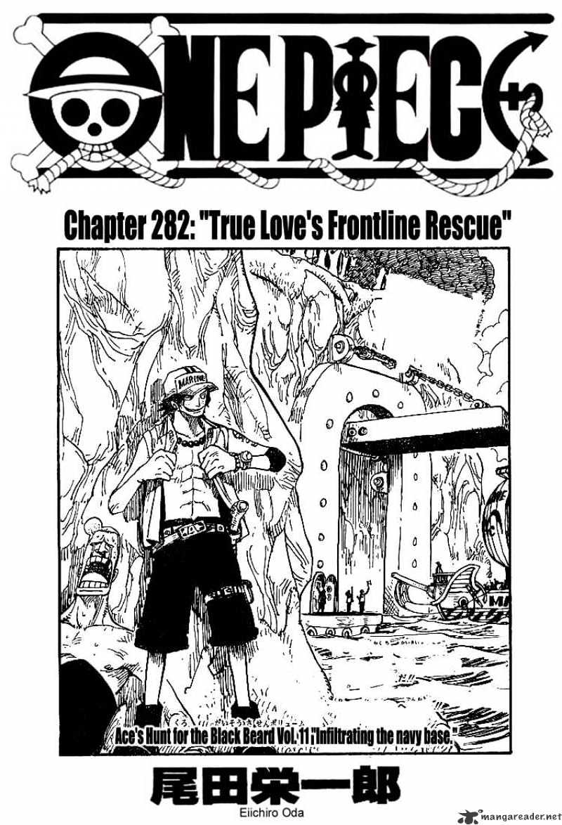 One Piece - Chapter 283 : True Love S Frontline Rescue