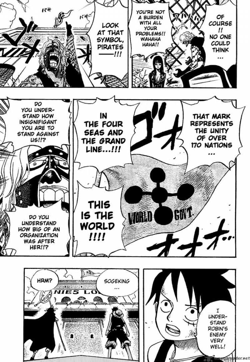 One Piece - Chapter 398 : Proclamation Of War