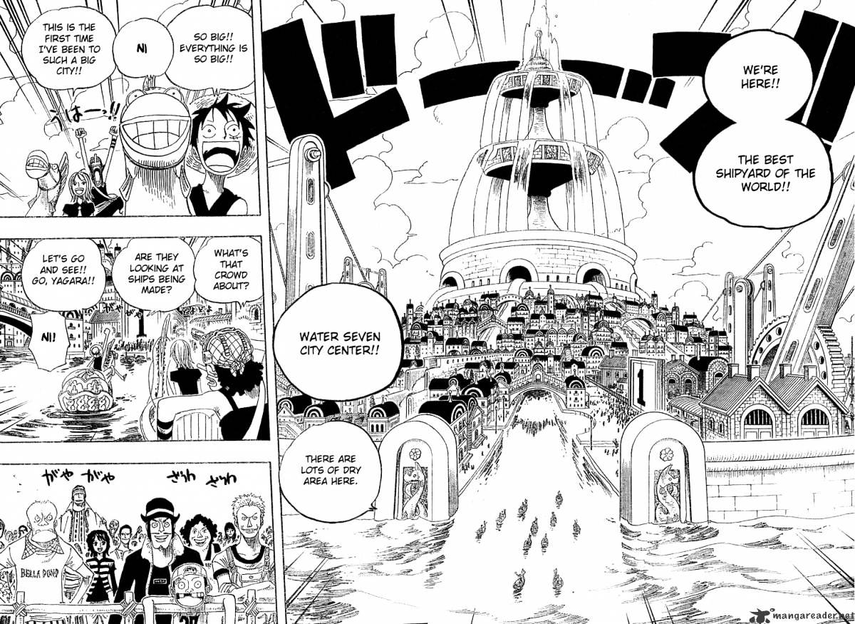 One Piece - Chapter 324 : The Adventure In The City Of Water