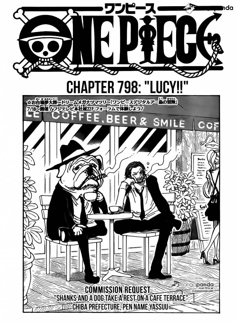 One Piece - Chapter 789 : Lucy!!