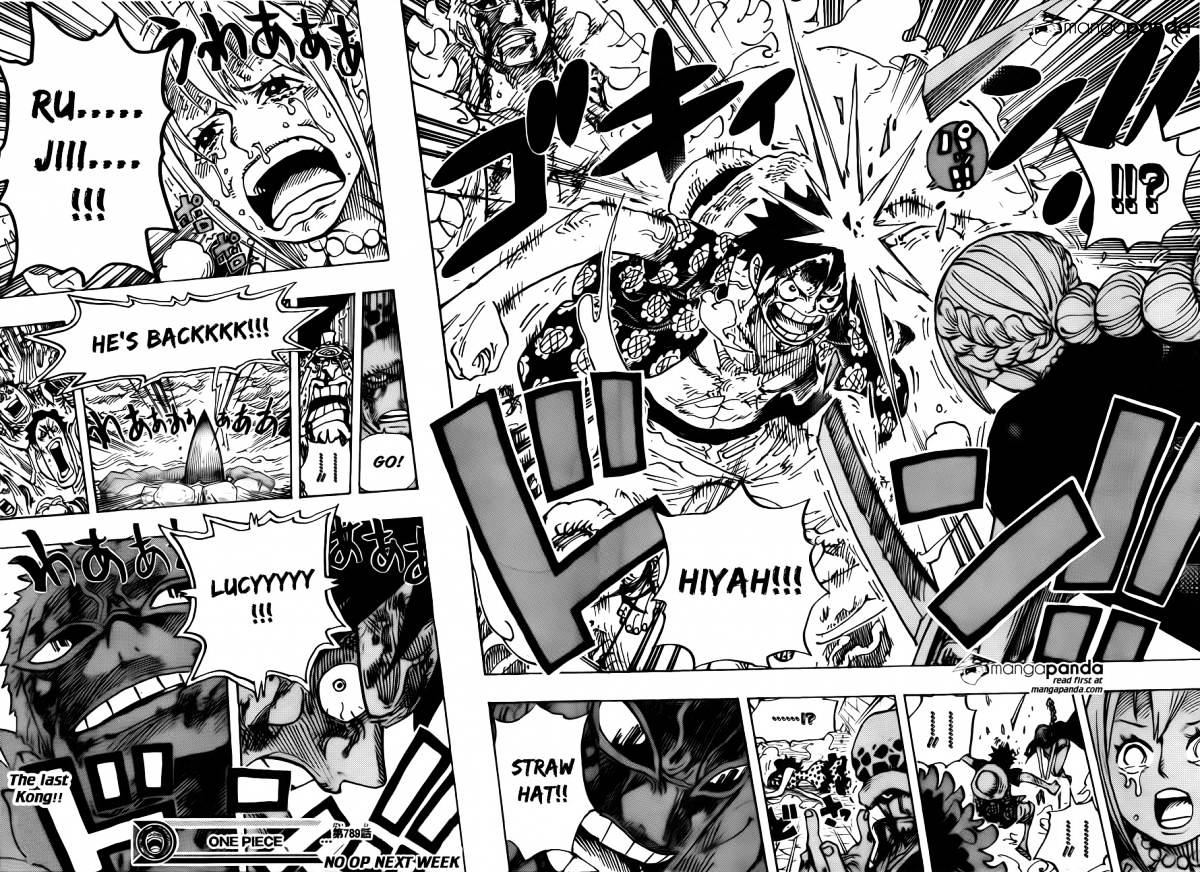 One Piece - Chapter 789 : Lucy!!