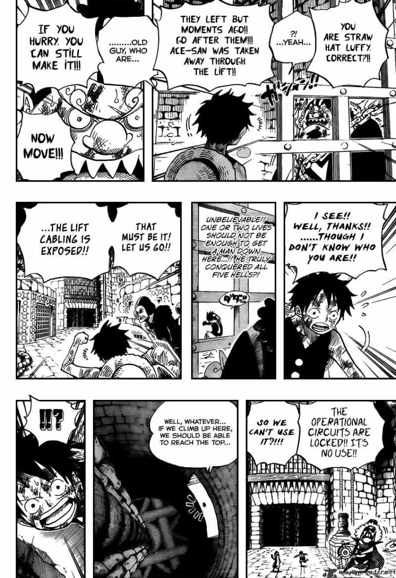 One Piece - Chapter 540 : Lv6 Infinte Hell