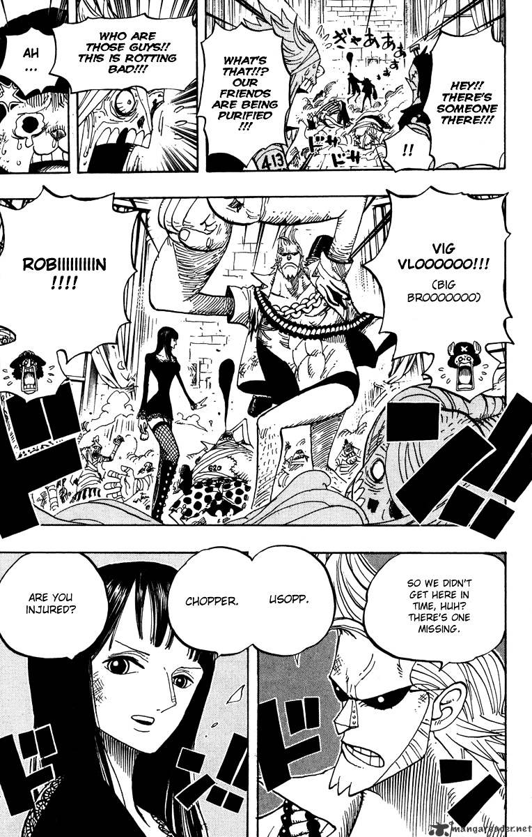 One Piece - Chapter 457 : Meeeeaaaat!