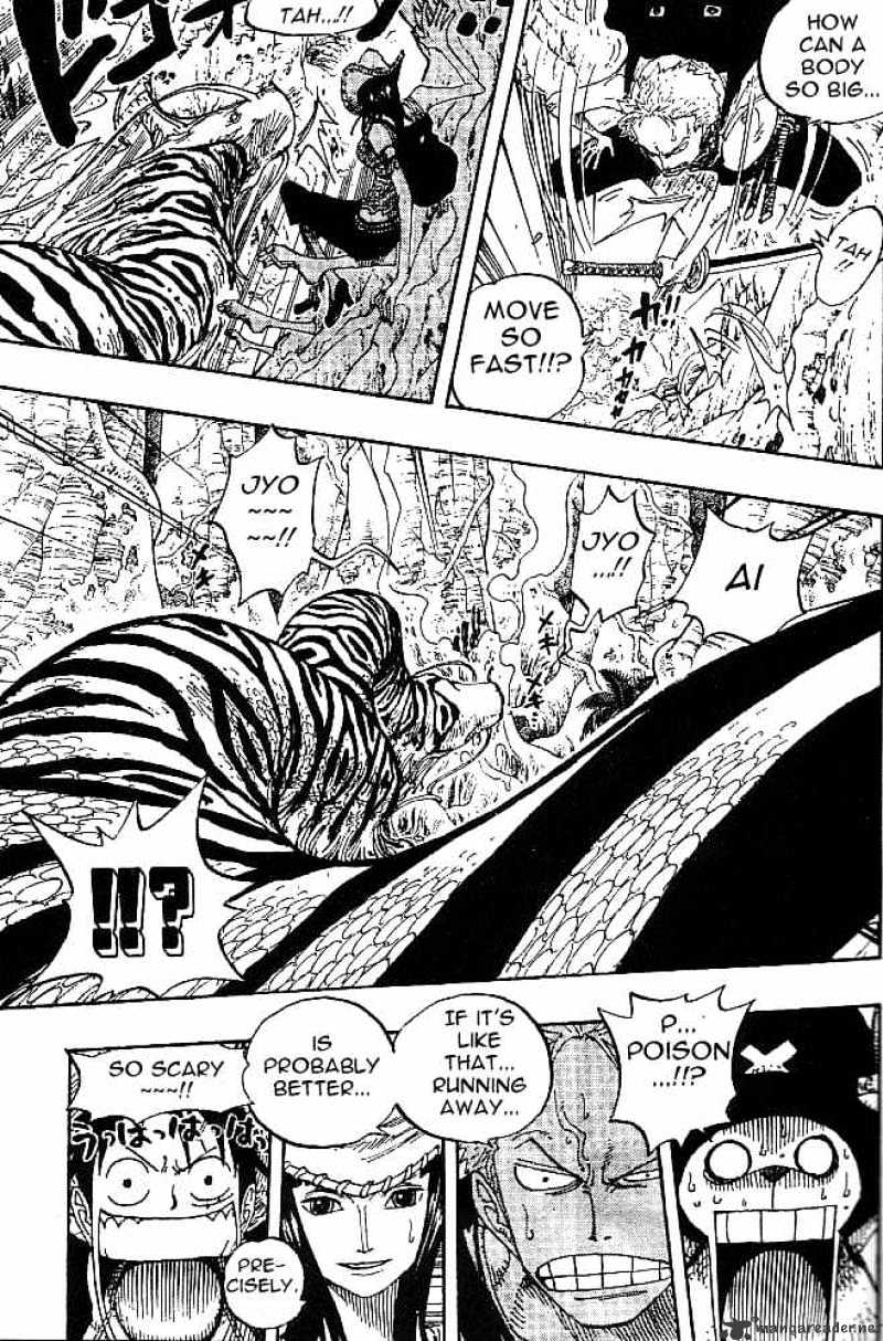 One Piece - Chapter 255 : The Python And The Explore Team