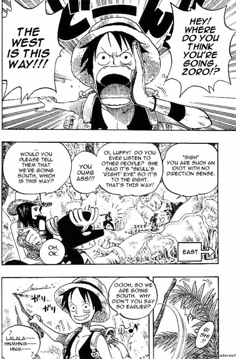 One Piece - Chapter 255 : The Python And The Explore Team