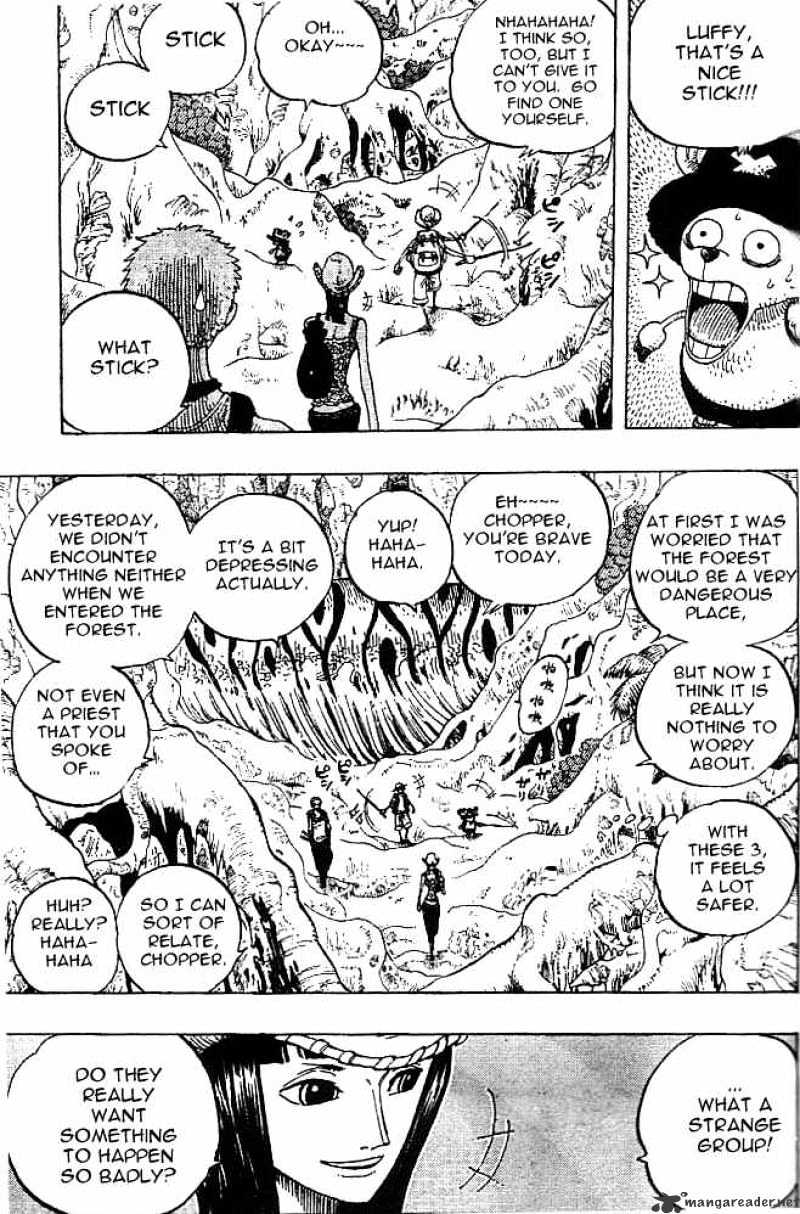 One Piece - Chapter 255 : The Python And The Explore Team