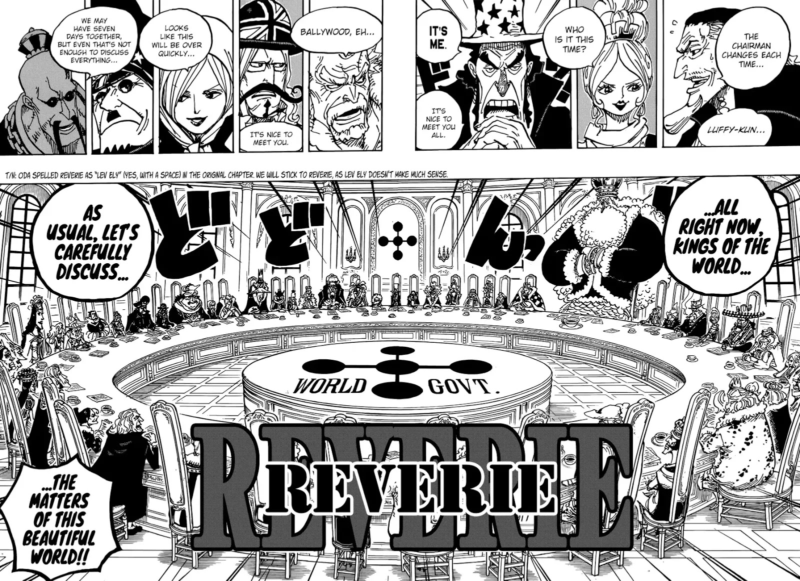 One Piece - Chapter 908: The Riverie Begins