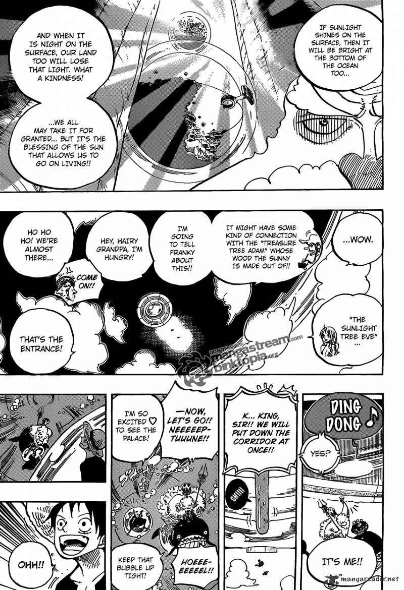 One Piece - Chapter 612 : Brought By The Shark They Saved