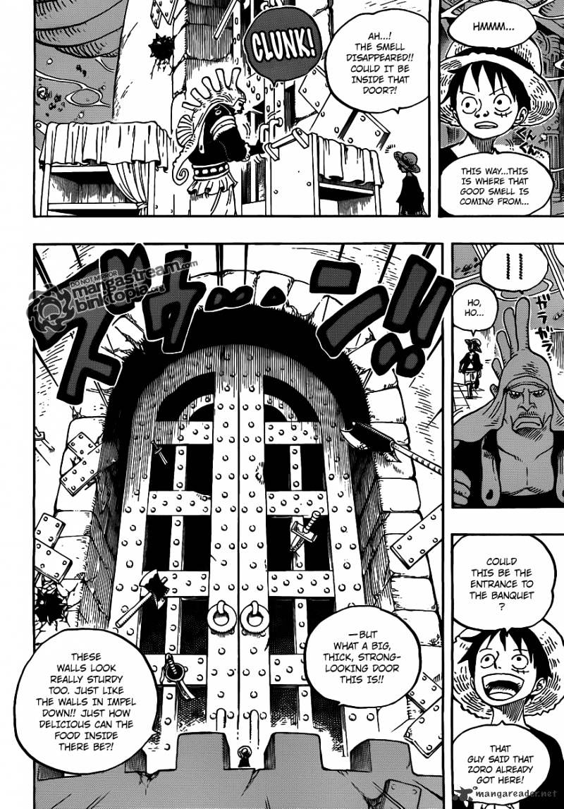 One Piece - Chapter 612 : Brought By The Shark They Saved