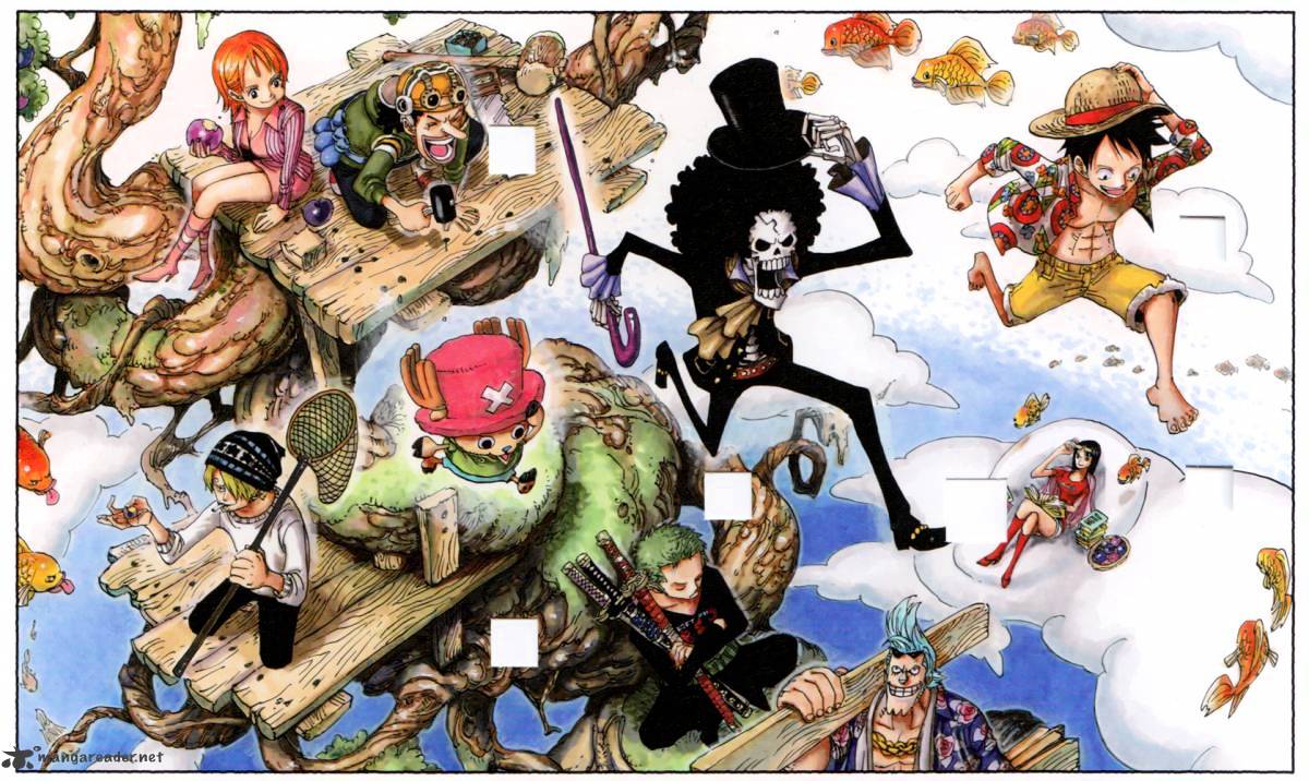 One Piece - Chapter 612 : Brought By The Shark They Saved