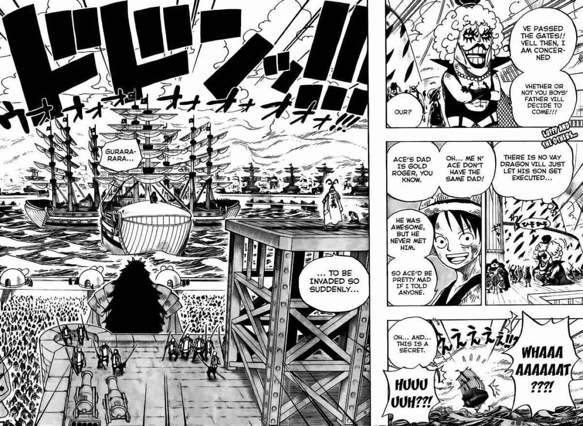 One Piece - Chapter 552 : Ace And Whitebeard