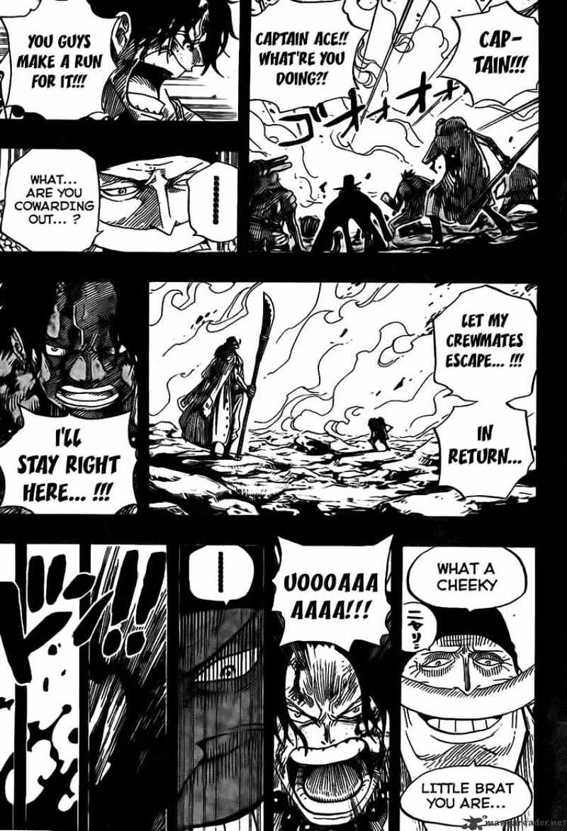 One Piece - Chapter 552 : Ace And Whitebeard