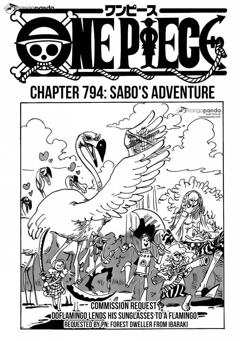 One Piece - Chapter 794 : Sabo S Adventure Commission Request