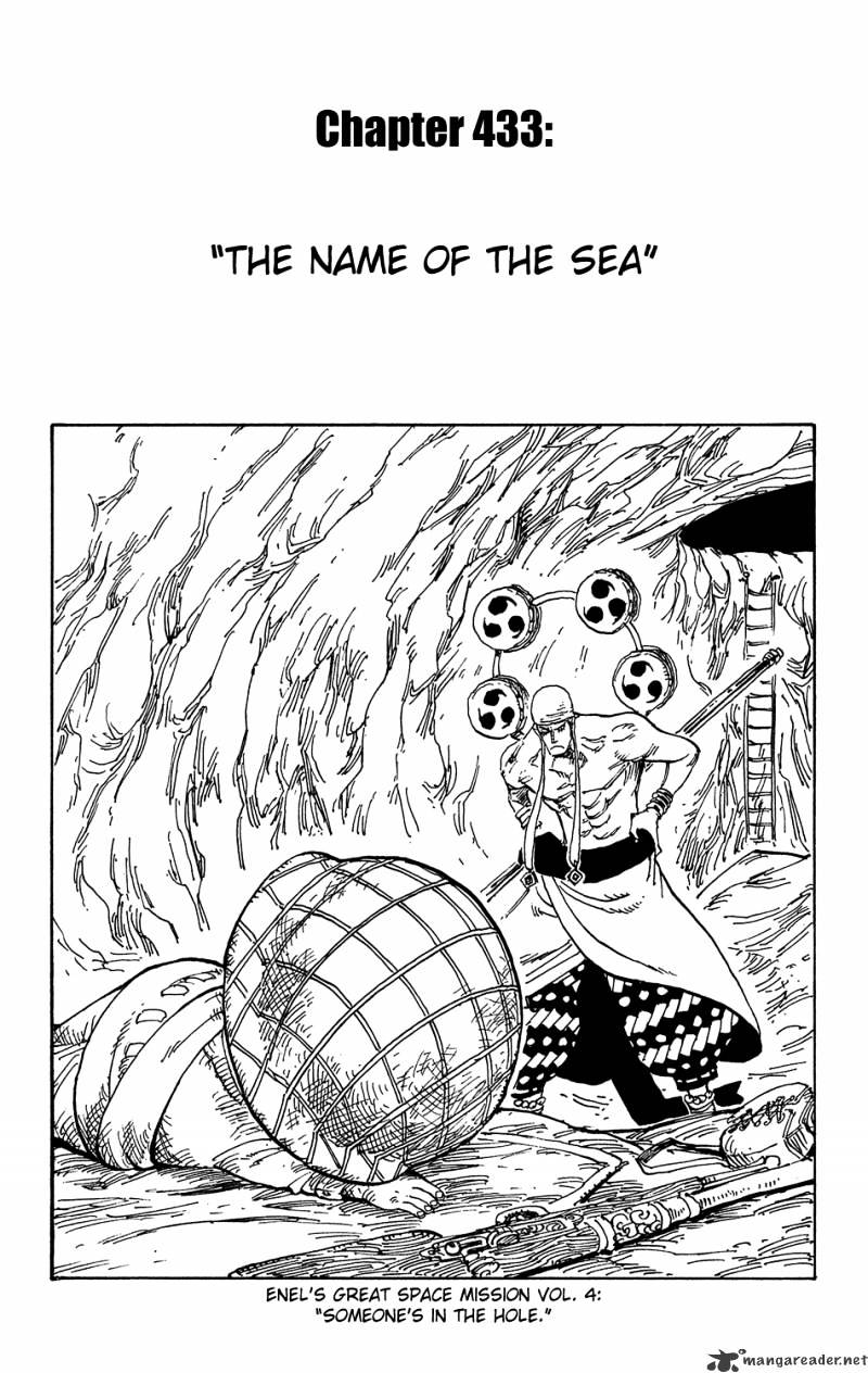 One Piece - Chapter 433 : The Name Of The Sea