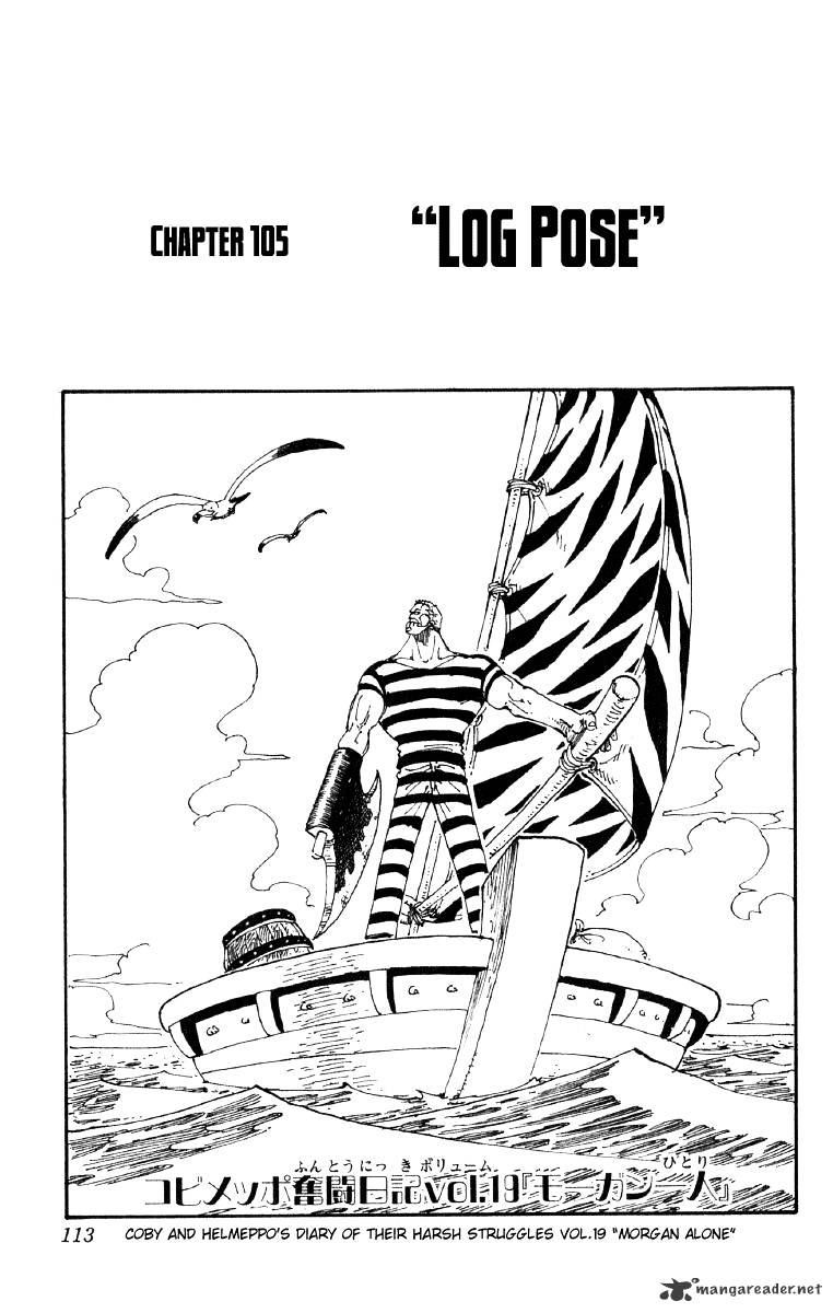 One Piece - Chapter 105 : Lock Post Compass