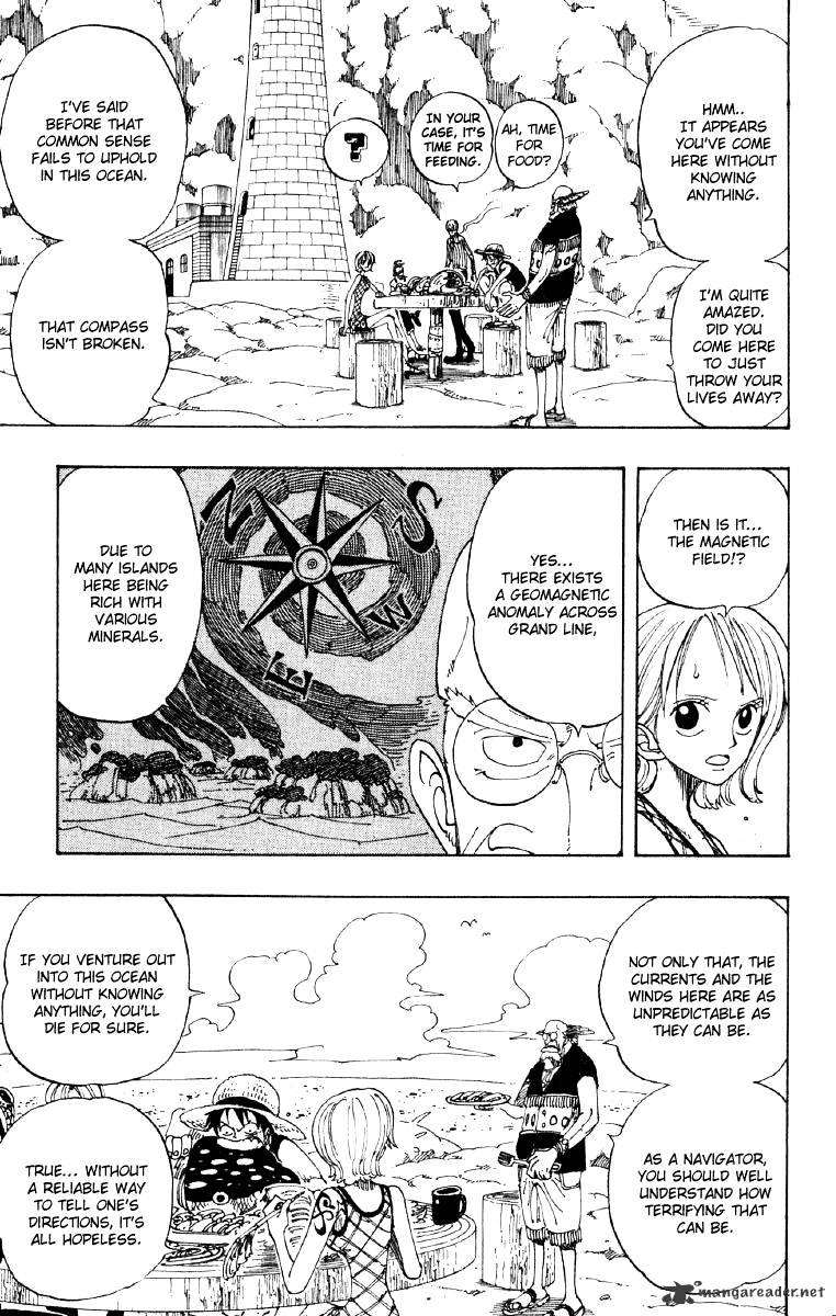 One Piece - Chapter 105 : Lock Post Compass