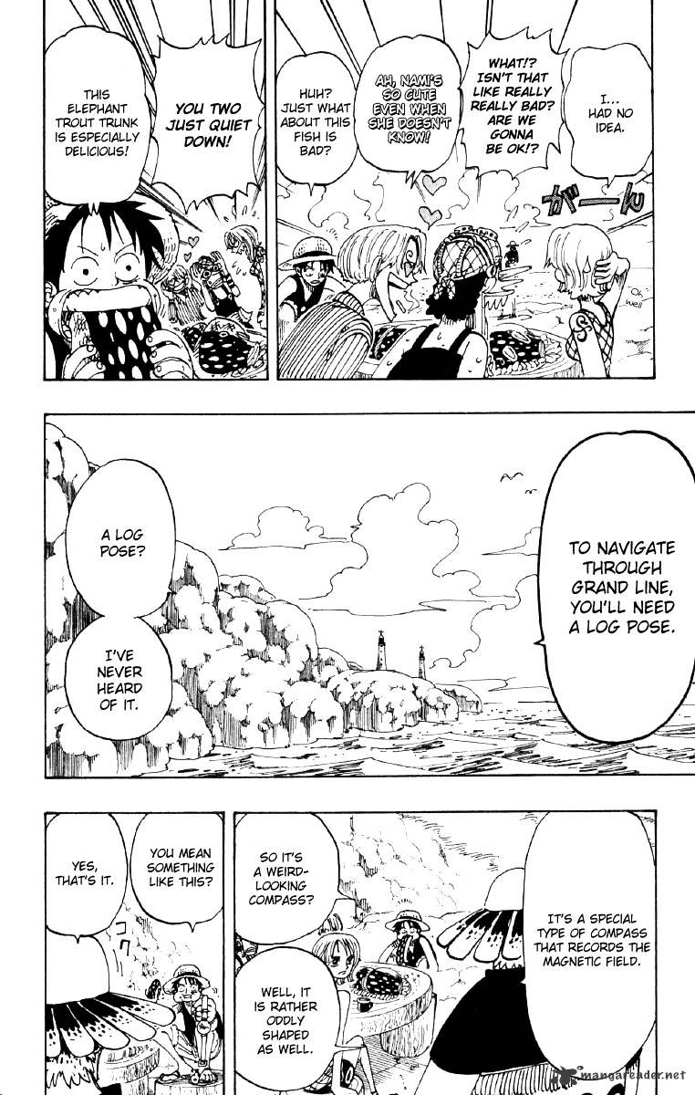 One Piece - Chapter 105 : Lock Post Compass