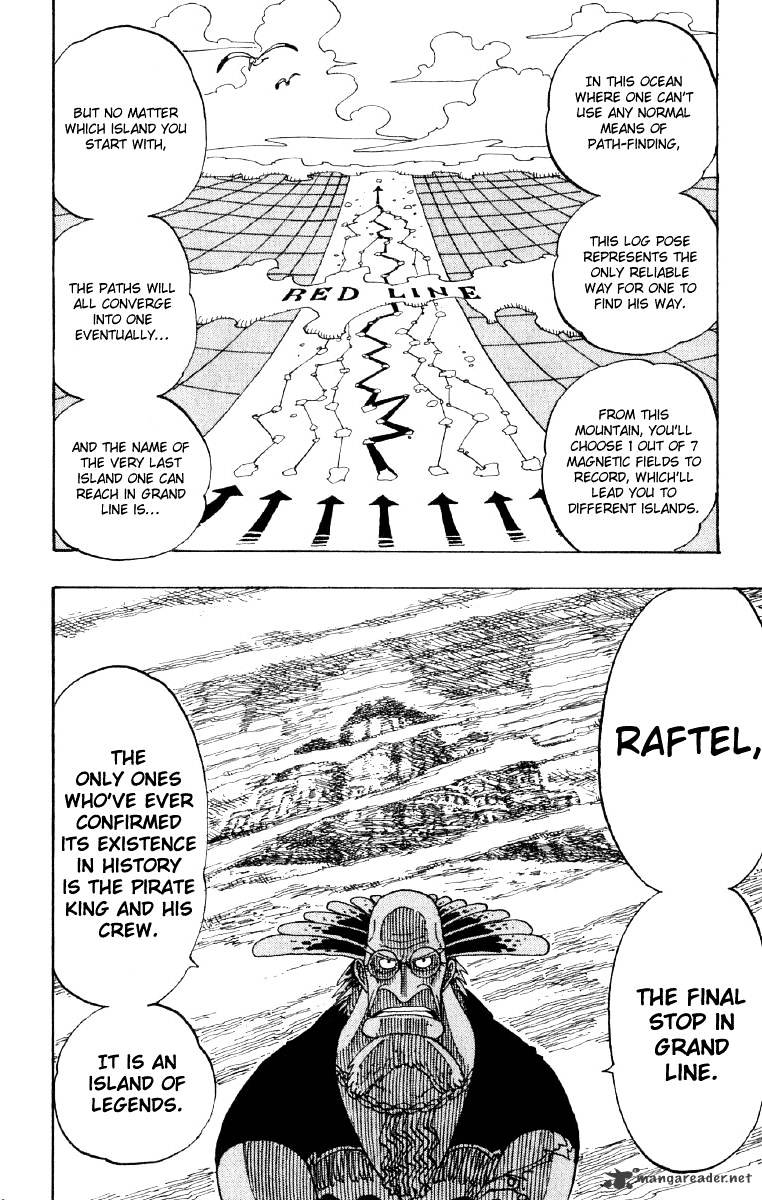 One Piece - Chapter 105 : Lock Post Compass