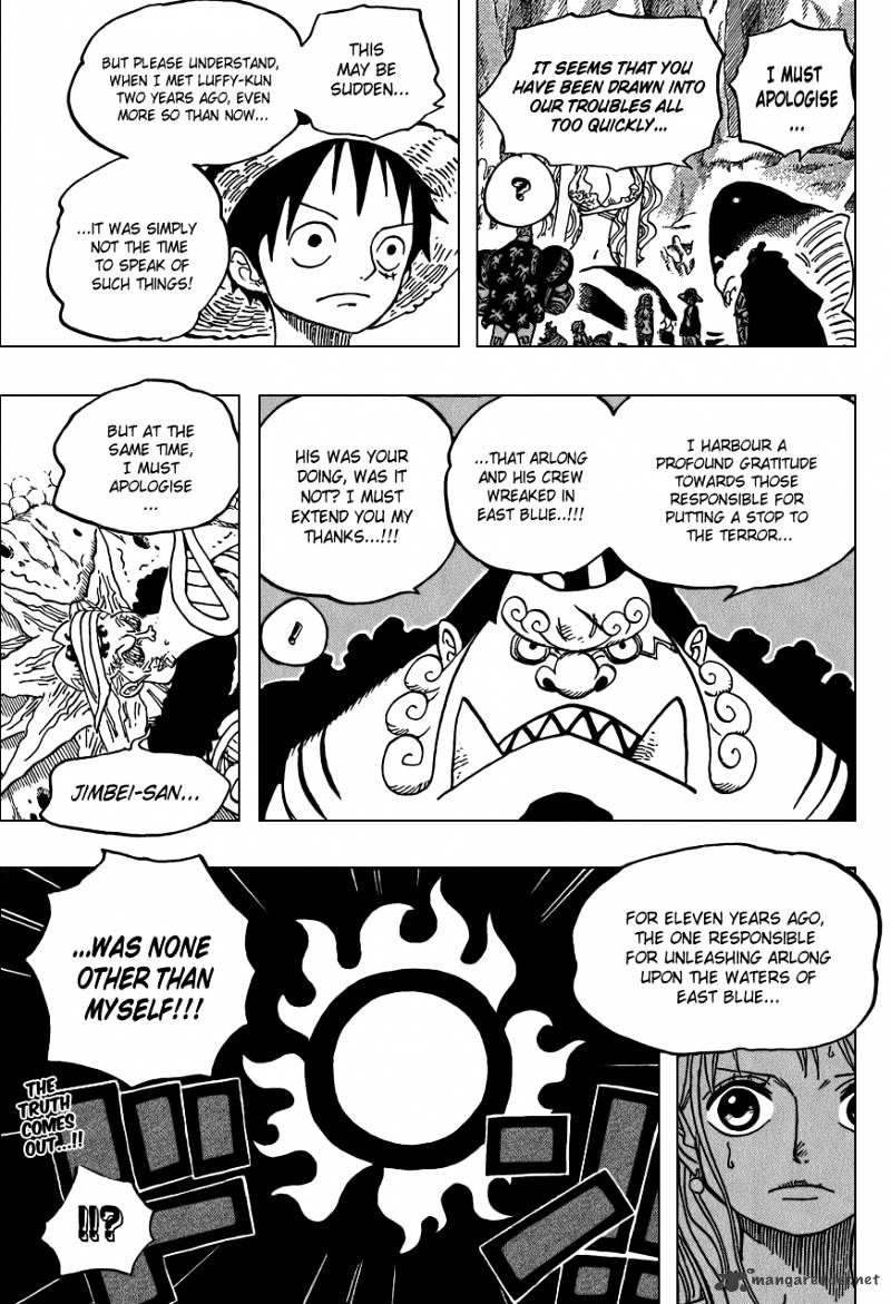 One Piece - Chapter 619 : Of Sea Forest