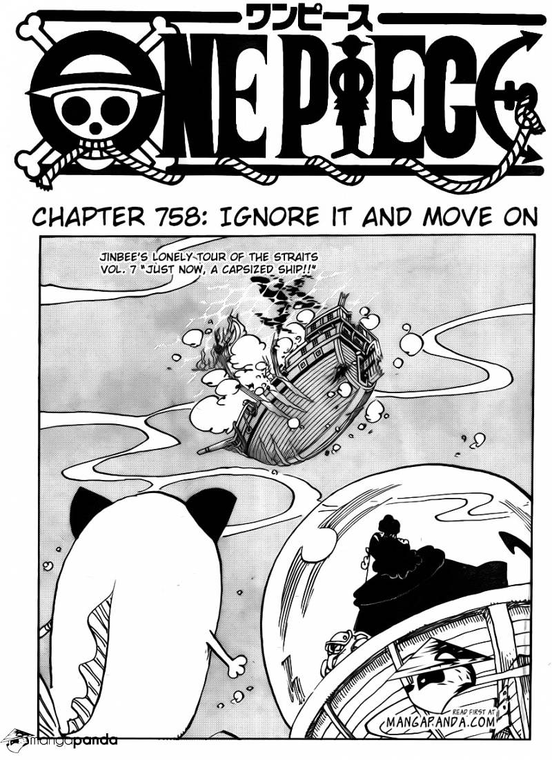 One Piece - Chapter 758 : Ignore It And Move On