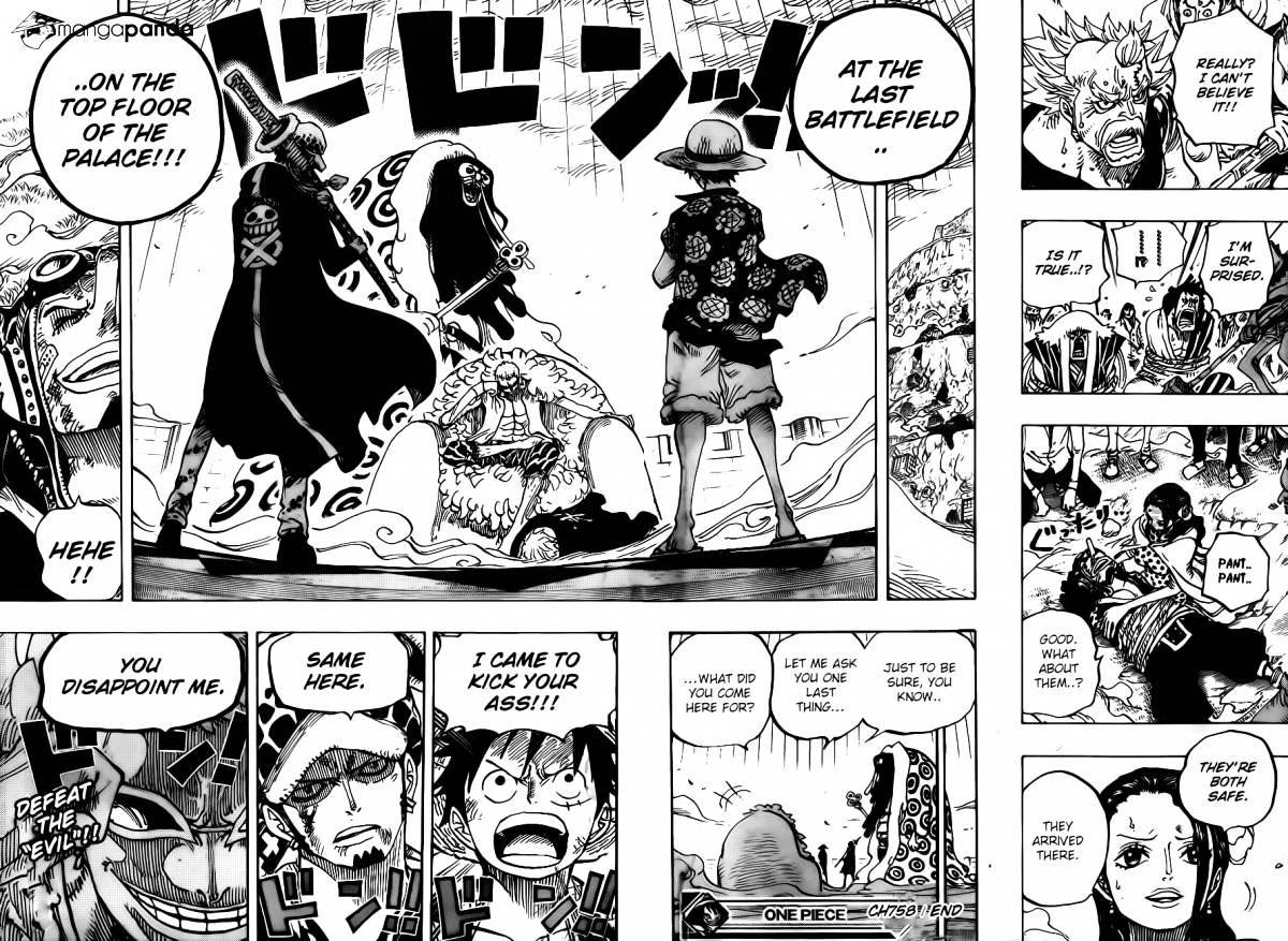 One Piece - Chapter 758 : Ignore It And Move On